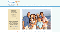 Desktop Screenshot of carsonfamilycare.com